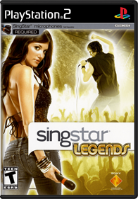 SingStar: Legends - Box - Front - Reconstructed Image