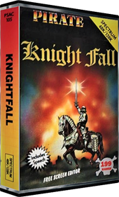 Knight Fall - Box - 3D Image