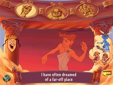 Disney's Hercules Animated Story Book - Screenshot - Gameplay Image