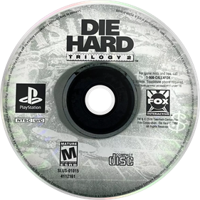 Die Hard Trilogy 2: Viva Las Vegas - Disc Image