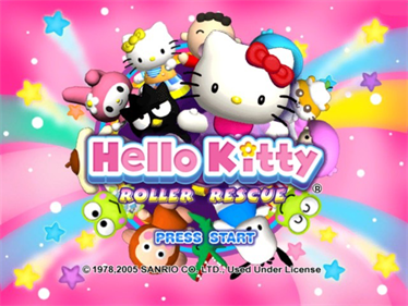 Hello Kitty: Roller Rescue - Screenshot - Game Title Image