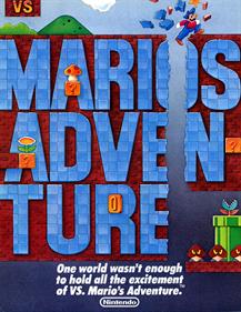 Vs. Super Mario Bros. - Advertisement Flyer - Front Image