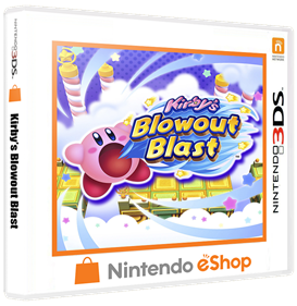 Kirby's Blowout Blast - Box - 3D Image