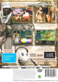 SoulCalibur III - Box - Back Image