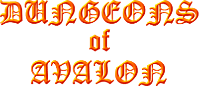 Dungeons of Avalon - Clear Logo Image