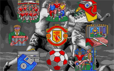 Manchester United: The Official Computer Game - Screenshot - Game Select Image