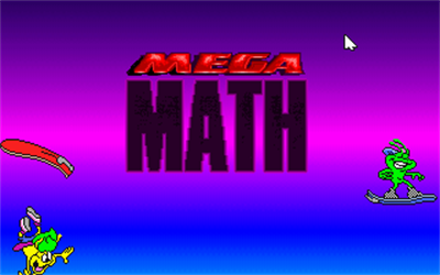 Mega Math - Screenshot - Game Title Image