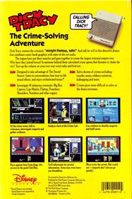 Dick Tracy: The Crime-Solving Adventure - Box - Back Image