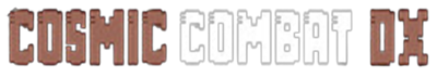 Cosmic Combat DX - Clear Logo Image