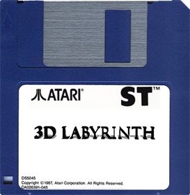 3D Labyrinth - Fanart - Disc