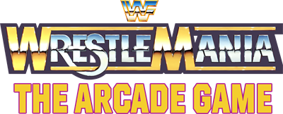 WWF WrestleMania: The Arcade Game - Clear Logo Image