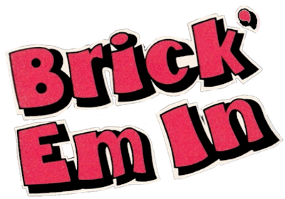 Brick 'Em In - Clear Logo Image