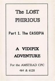 The Lost Phirious Part 1: The Casiopia - Box - Front Image