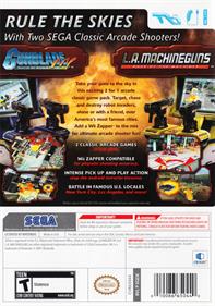 Gunblade NY & L.A. Machineguns: Arcade Hits Pack - Box - Back Image