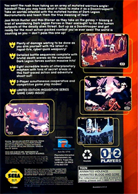 Doom Troopers - Box - Back Image