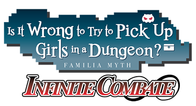 Is It Wrong to Try to Pick Up Girls in a Dungeon? Familia Myth: Infinite Combate - Clear Logo Image
