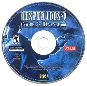 Desperados 2: Cooper's Revenge - Disc Image