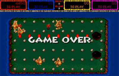 Trog - Screenshot - Game Over