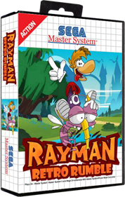 Rayman: Retro Rumble - Box - 3D Image