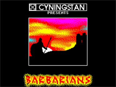 Barbarians - Screenshot - Game Title Image