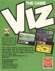 Viz: The Game - Box - Back Image