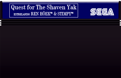 Quest for the Shaven Yak Starring Ren Hoëk & Stimpy - Cart - Front Image