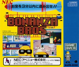 Bonanza Bros. - Box - Back Image