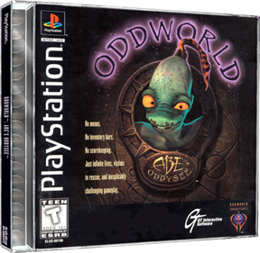 Oddworld: Abe's Oddysee - Box - 3D Image