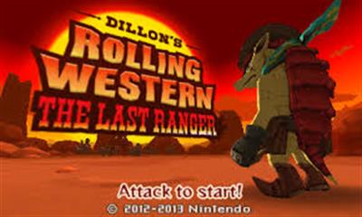 Dillon's Rolling Western: The Last Ranger - Screenshot - Game Title Image