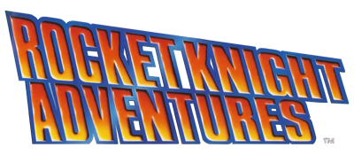 Rocket Knight Adventures - Clear Logo Image