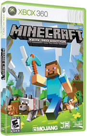 Minecraft: Xbox 360 Edition - Box - 3D Image