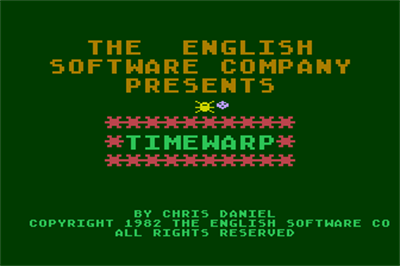 Time Warp - Screenshot - Game Title Image