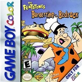 The Flintstones: BurgerTime in Bedrock - Box - Front Image