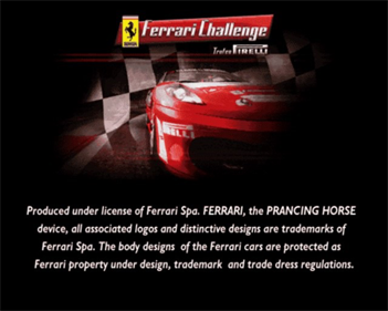 Ferrari Challenge Trofeo Pirelli - Screenshot - Game Title Image