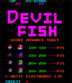 Devil Fish - Screenshot - Game Title Image
