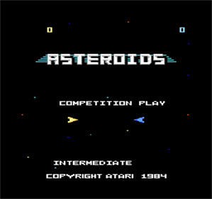 Asteroids - Screenshot - Game Select Image
