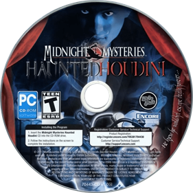 Midnight Mysteries 4: Haunted Houdini - Disc Image