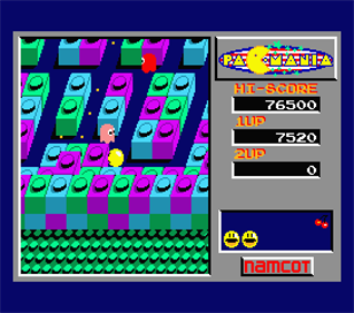 Pac-Mania - Screenshot - Gameplay Image