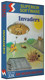Invaders (Superior Software) - Box - 3D Image