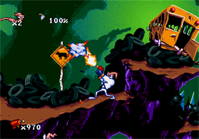 Earthworm Jim: Special Edition - Screenshot - Gameplay Image