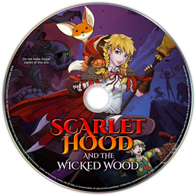 Scarlet Hood and the Wicked Wood - Fanart - Disc Image