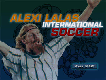 Alexi Lalas International Soccer - Screenshot - Game Title Image