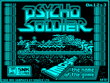 Psycho Soldier - Screenshot - Game Title