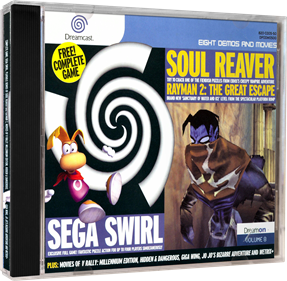 Sega Swirl - Box - 3D Image