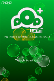 Pop+ Solo - Screenshot - Game Title Image