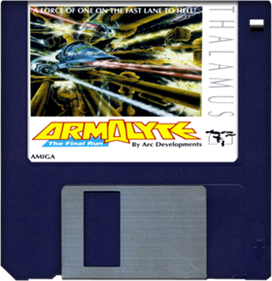 Armalyte: The Final Run - Fanart - Disc