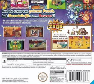 Mario & Luigi: Superstar Saga + Bowser's Minions - Box - Back Image