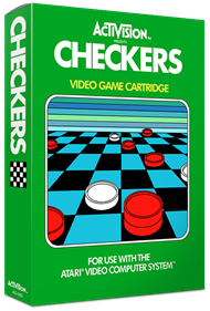 Checkers - Box - 3D Image