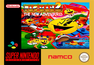 Pac-Man 2: The New Adventures - Fanart - Box - Front Image