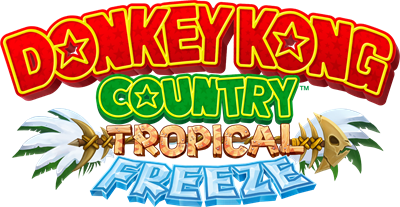 Donkey Kong Country: Tropical Freeze - Clear Logo Image